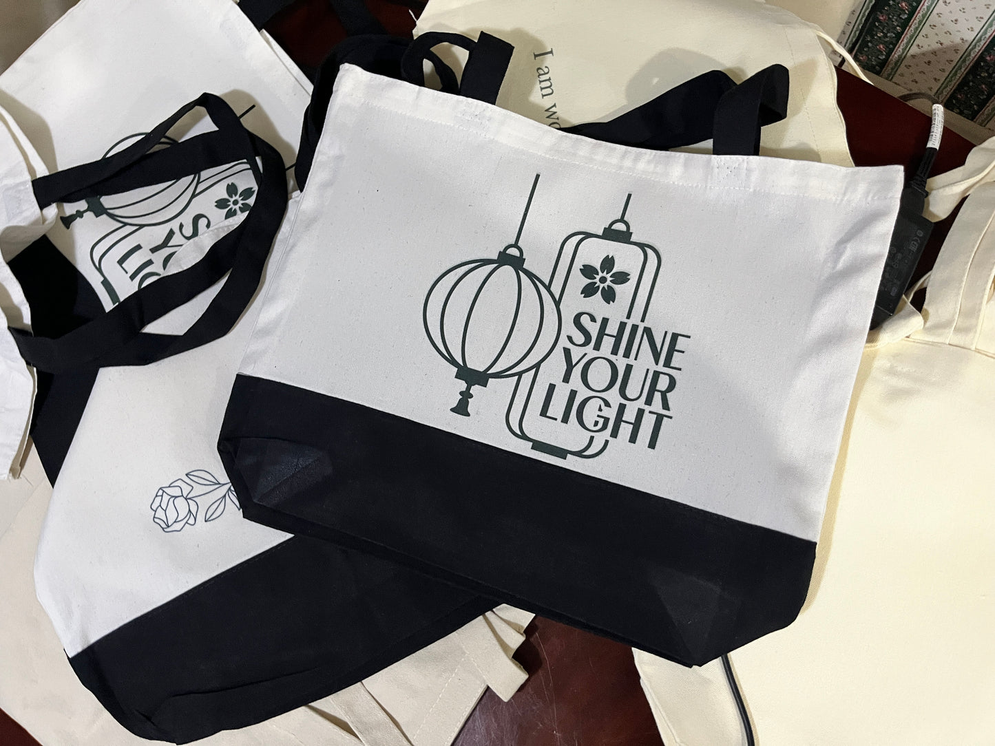 "Shine your Light" Tote Bag