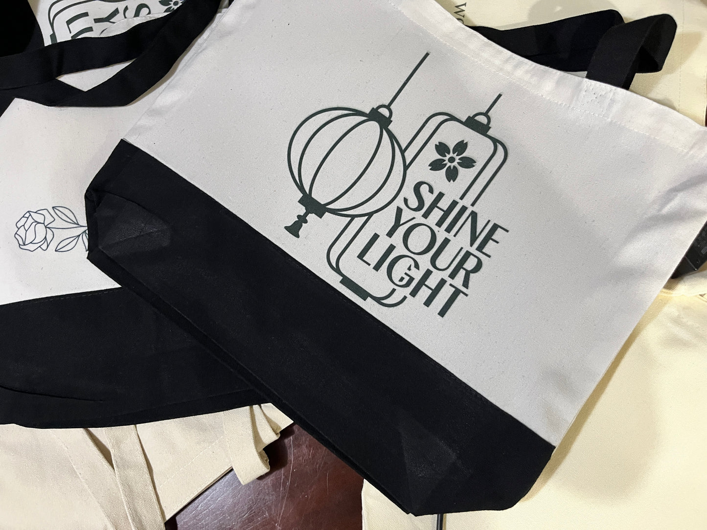 "Shine your Light" Tote Bag