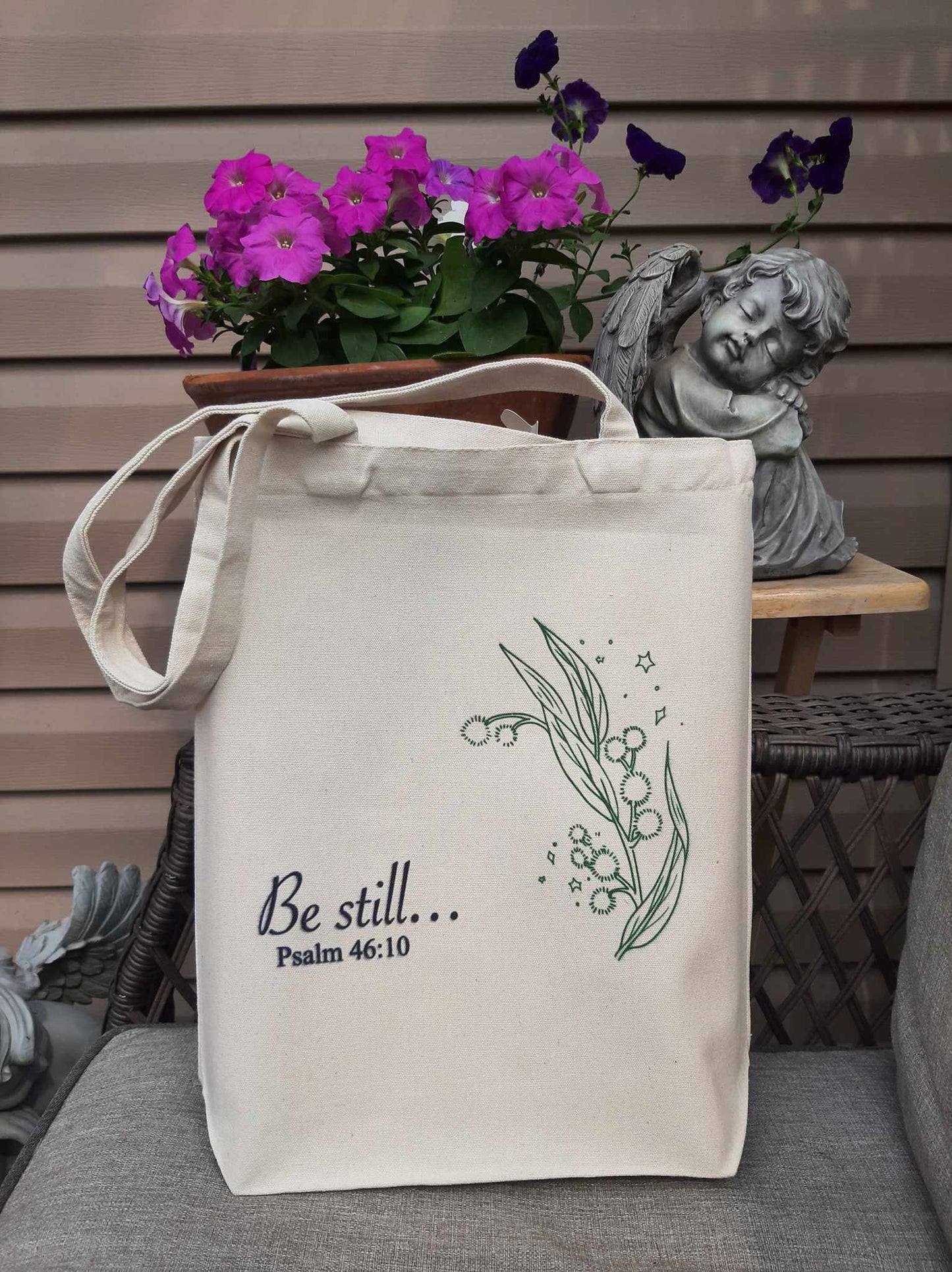 "Be Still..." Tote Bag